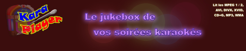 Bienvenue sur le site de KARAPLAYER, le logiciel de karaoké professionnel,
pour les professionnels de l'animation